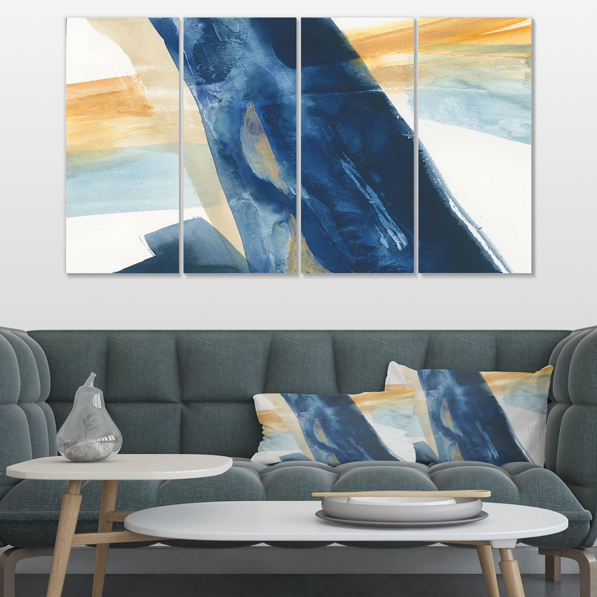 Designart - Indigo Panel I